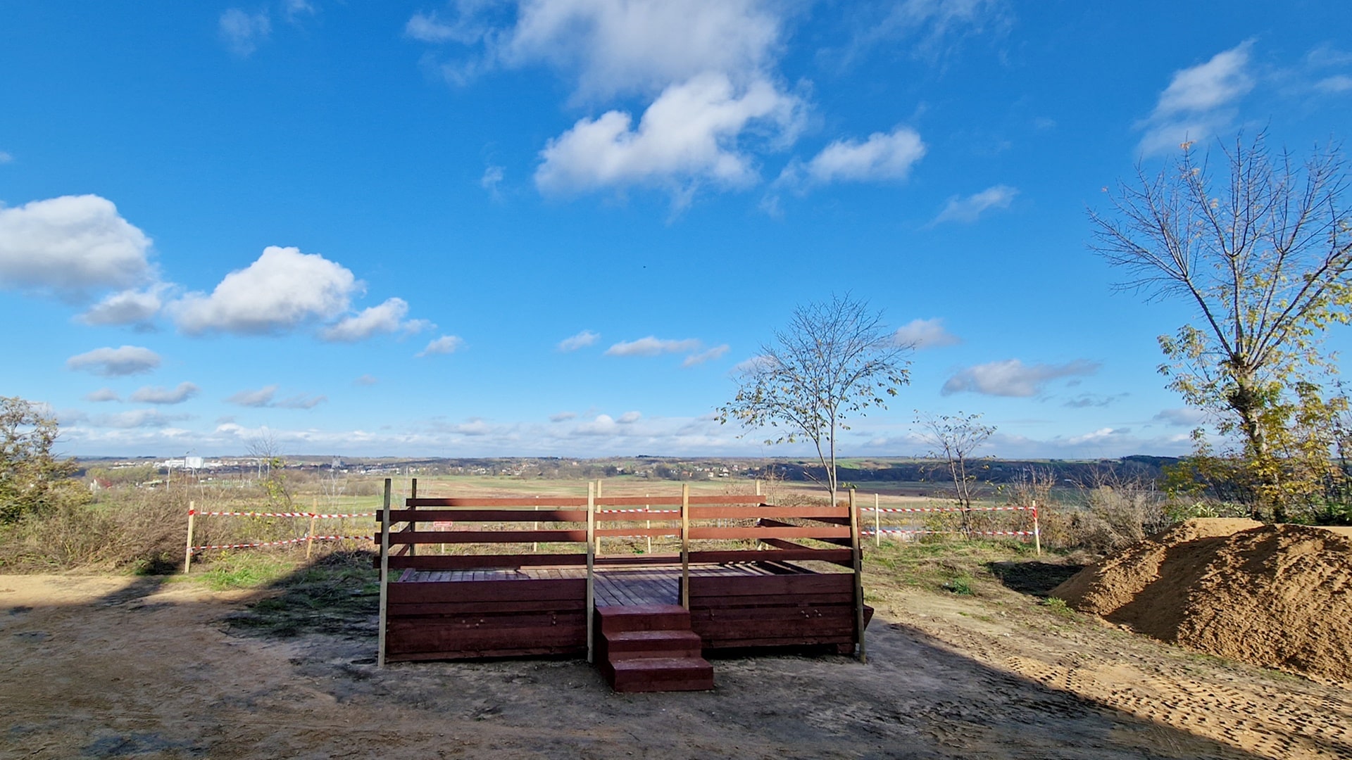 Nowy punkt widokowy niedaleko Starego Rynku w Łomży
