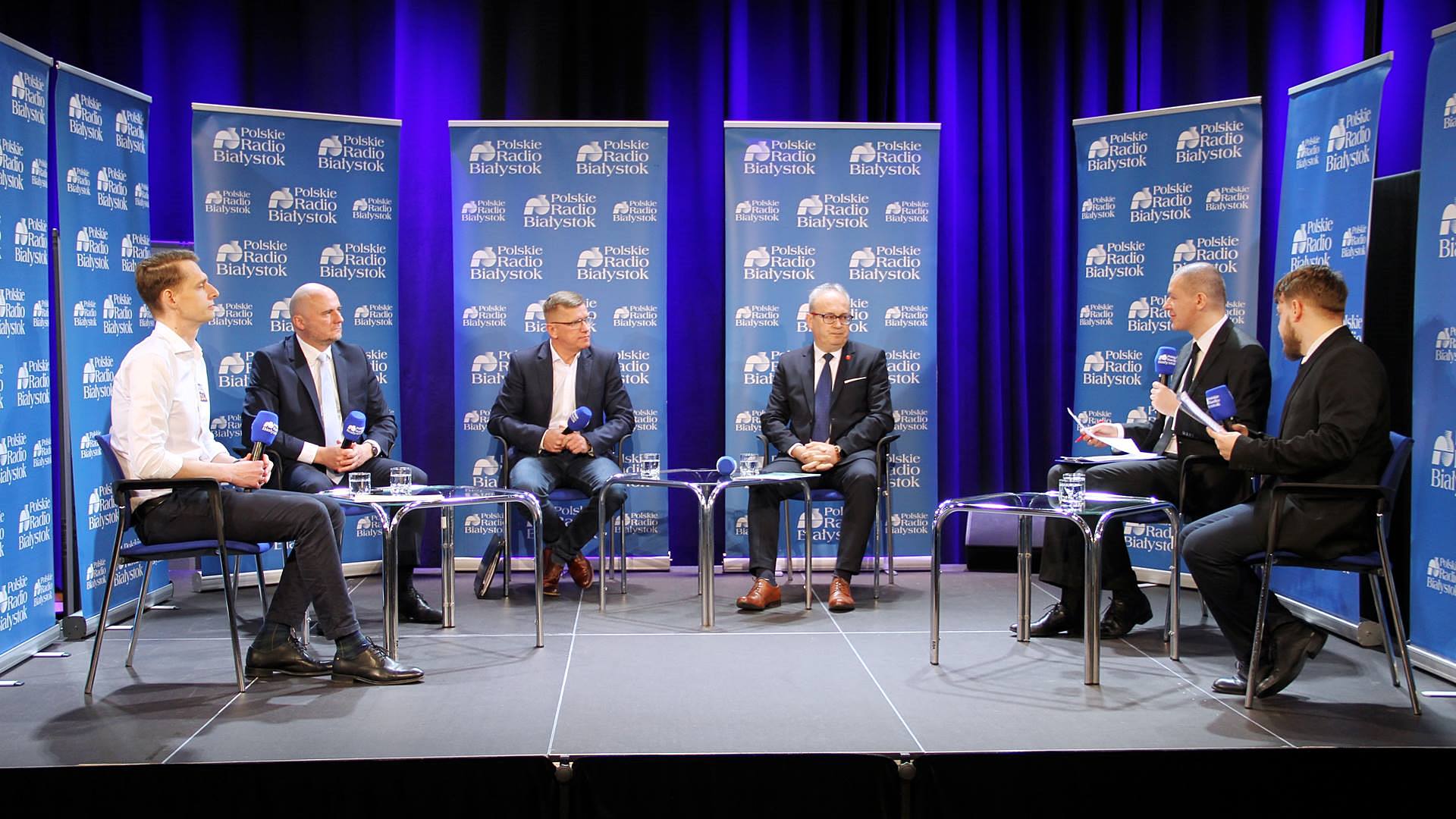 Debata kandydatów na burmistrza Augustowa w Polskim Radiu Białystok [wideo]