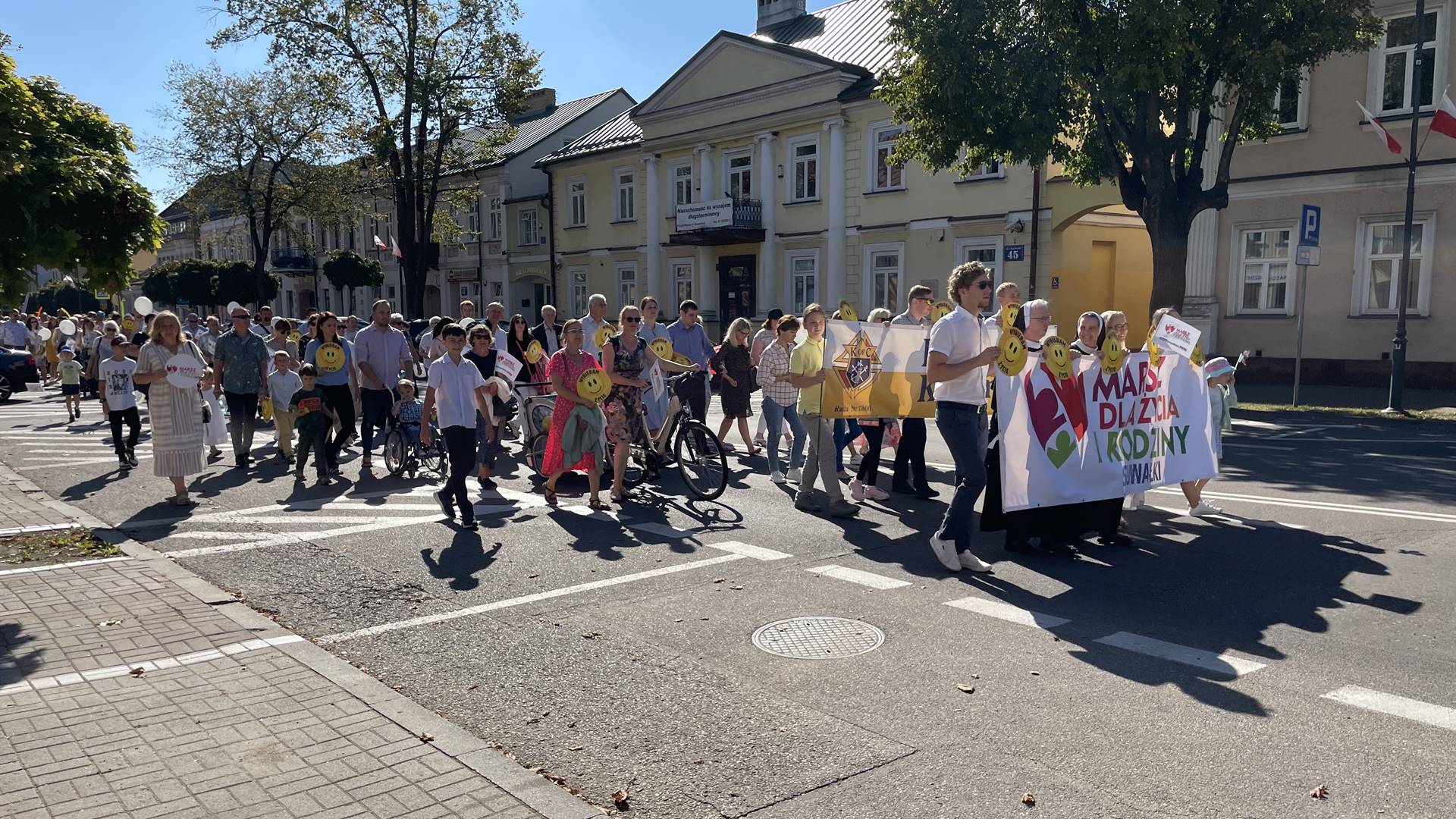 II Marsz dla Życia i Rodziny przeszedł ulicami Suwałk