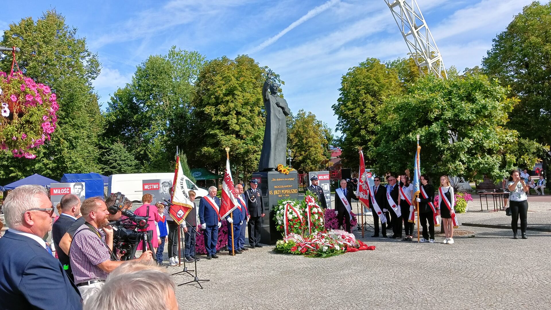 W Suchowoli uczczono 76. rocznicę urodzin ks. Jerzego Popiełuszki