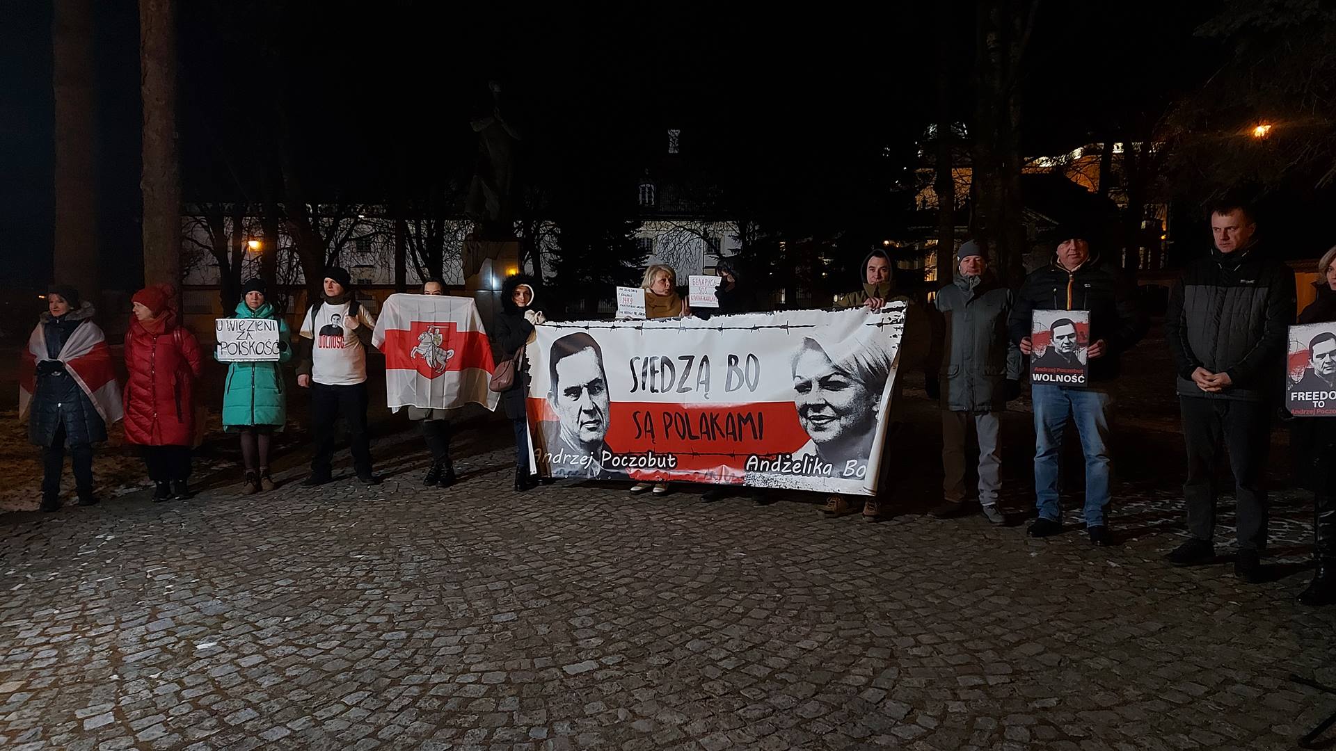 W Białymstoku kolejny raz wspominano Polaków uwięzionych na Białorusi