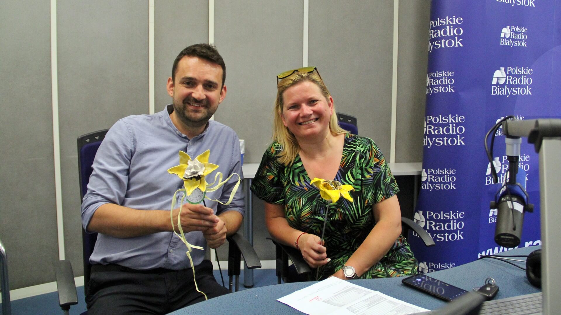 Prawie 12 tys. zł zebraliśmy w licytacjach ceramicznych żonkili w Polskim Radiu Białystok