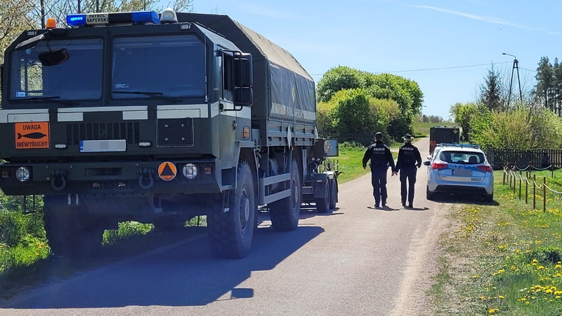 W Wierzbowie w gminie Grajewo znaleziono niewybuch - ewakuowano ponad 200 osób