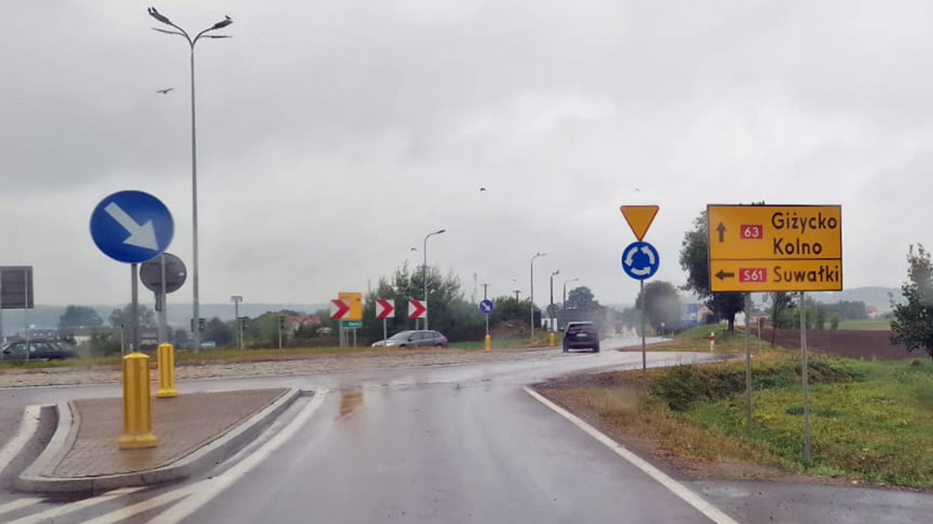 Po protestach mieszkańców zmieniła się organizacja ruchu w Kisielnicy koło Łomży