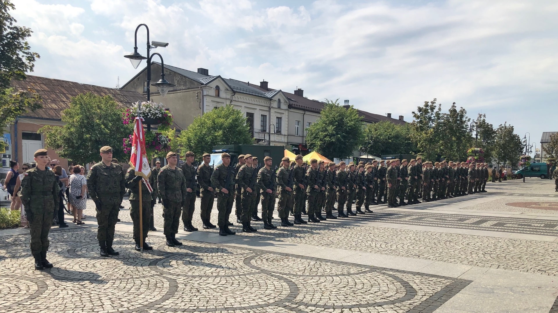 Augustów: ponad 60 podlaskich terytorialsów złożyło przysięgę