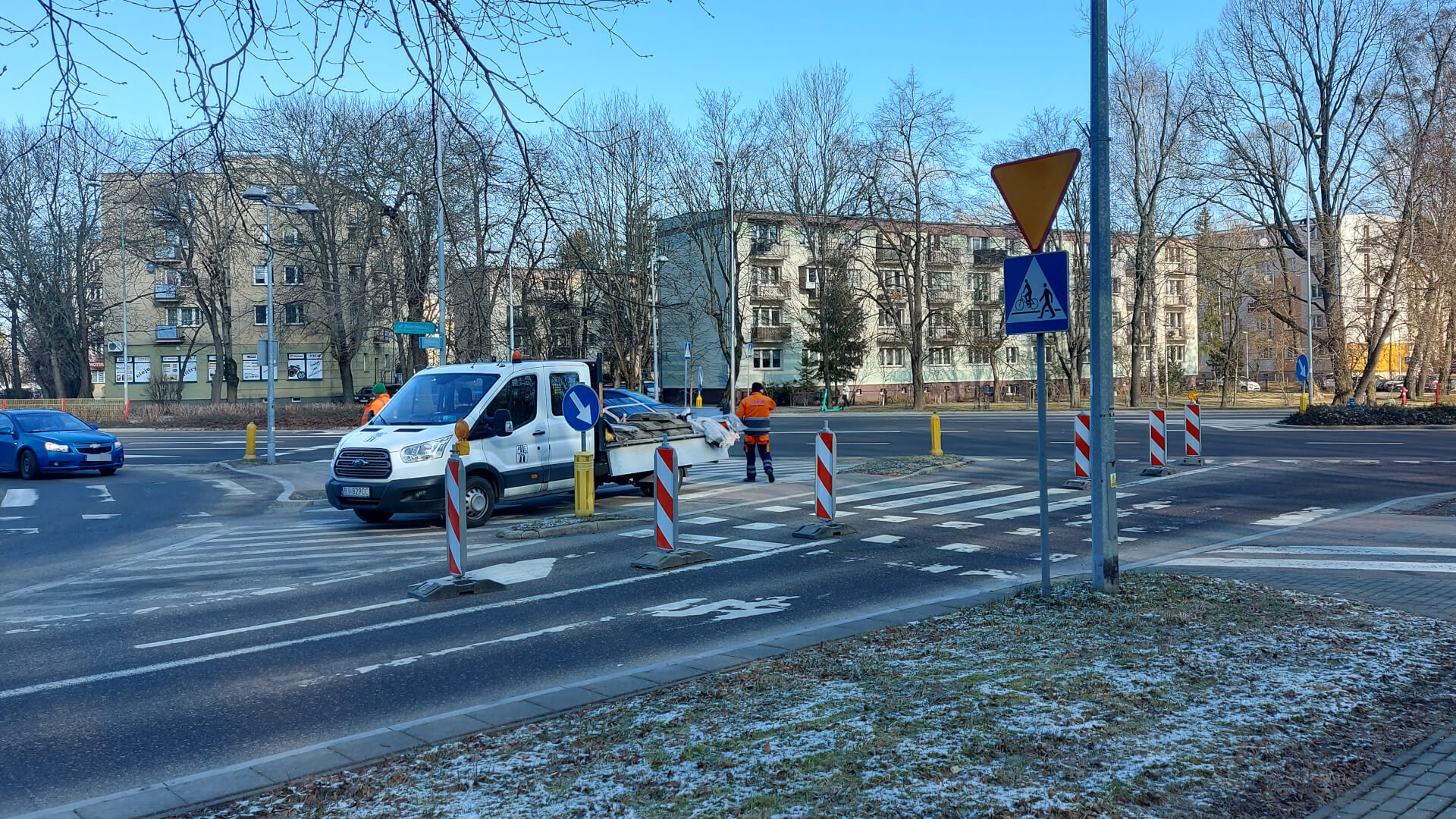 Zmiany w organizacji ruchu na ulicy Zwierzynieckiej w Białymstoku