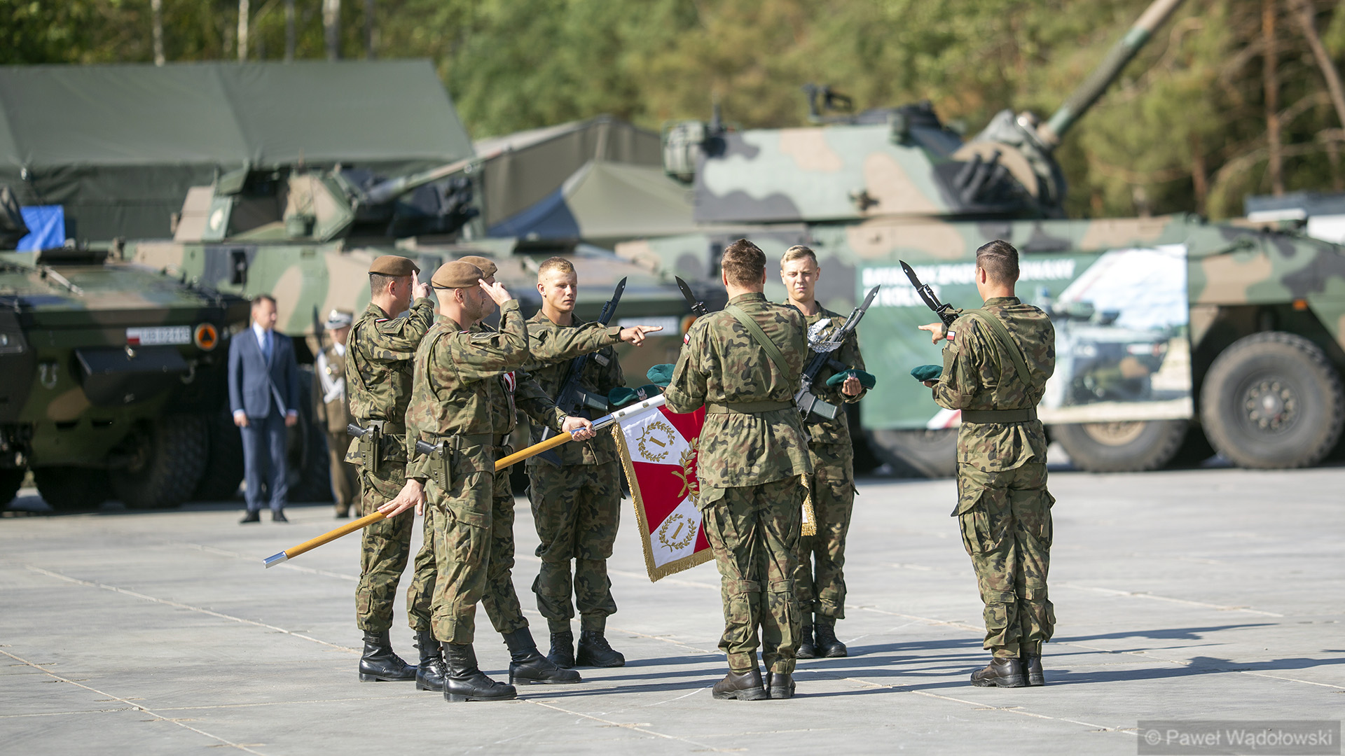Kilkudziesięciu nowych żołnierzy dobrowolnej zasadniczej służby złożyło w Kolnie przysięgę wojskową