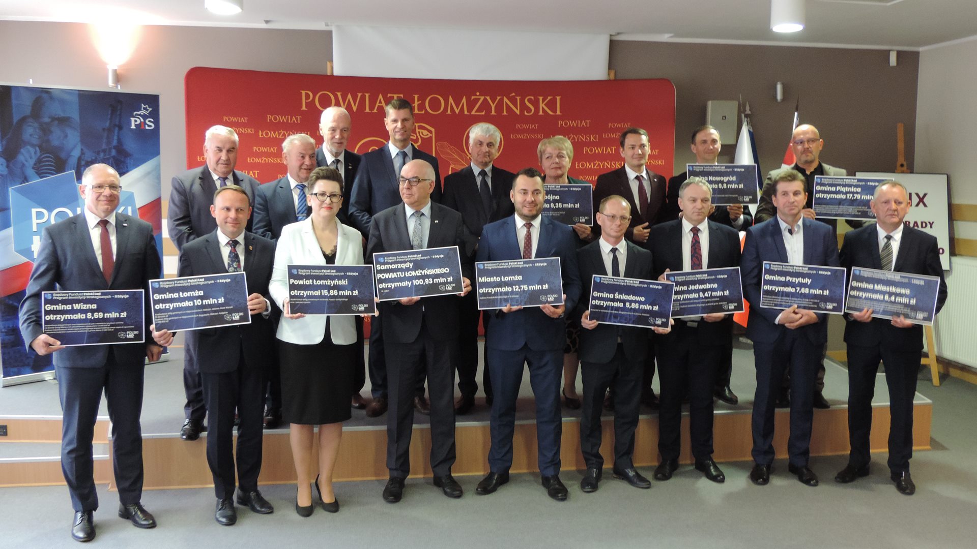 Samorządy z powiatu łomżyńskiego zmodernizują drogi dzięki pieniądzom z drugiej edycji Polskiego Ładu