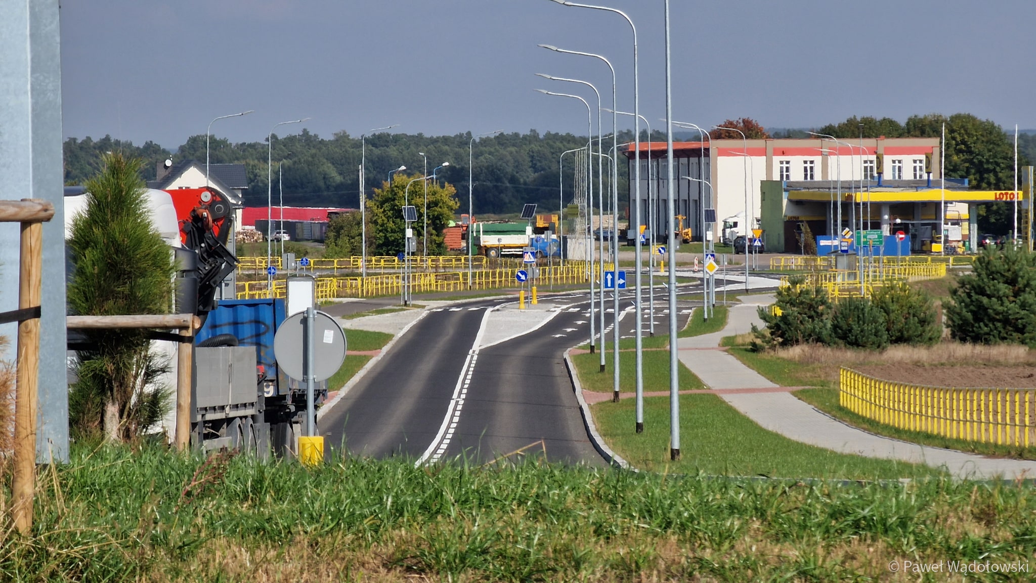 Łomża: otwarto nowy fragment ulicy Meblowej