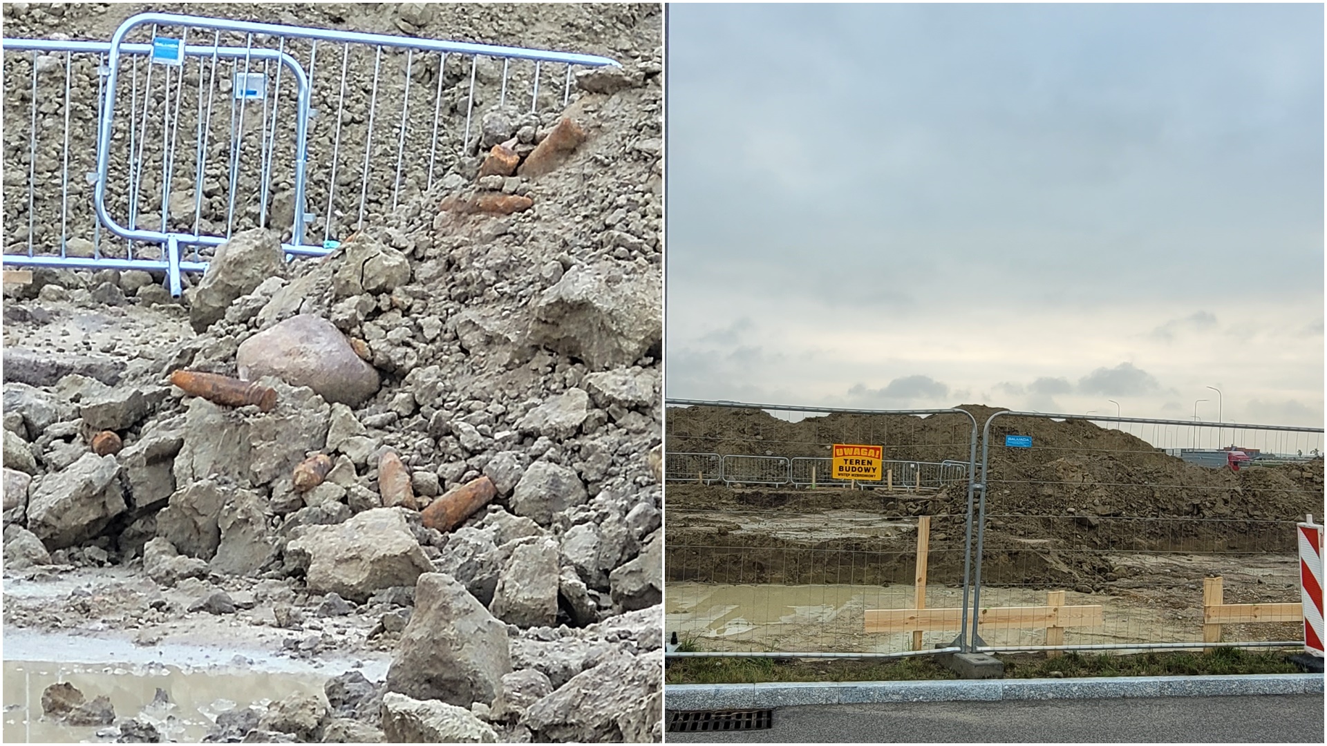 Pod Chomentowem saperzy zabezpieczyli 21 pocisków moździerzowych