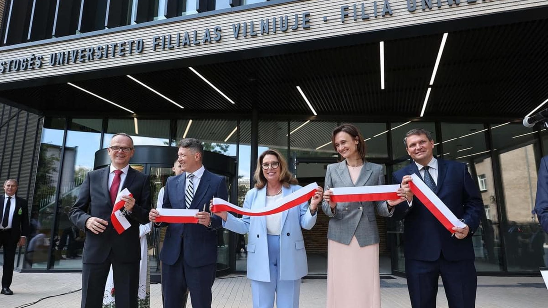 W Wilnie został uroczyście otwarty nowy gmach Filii UwB