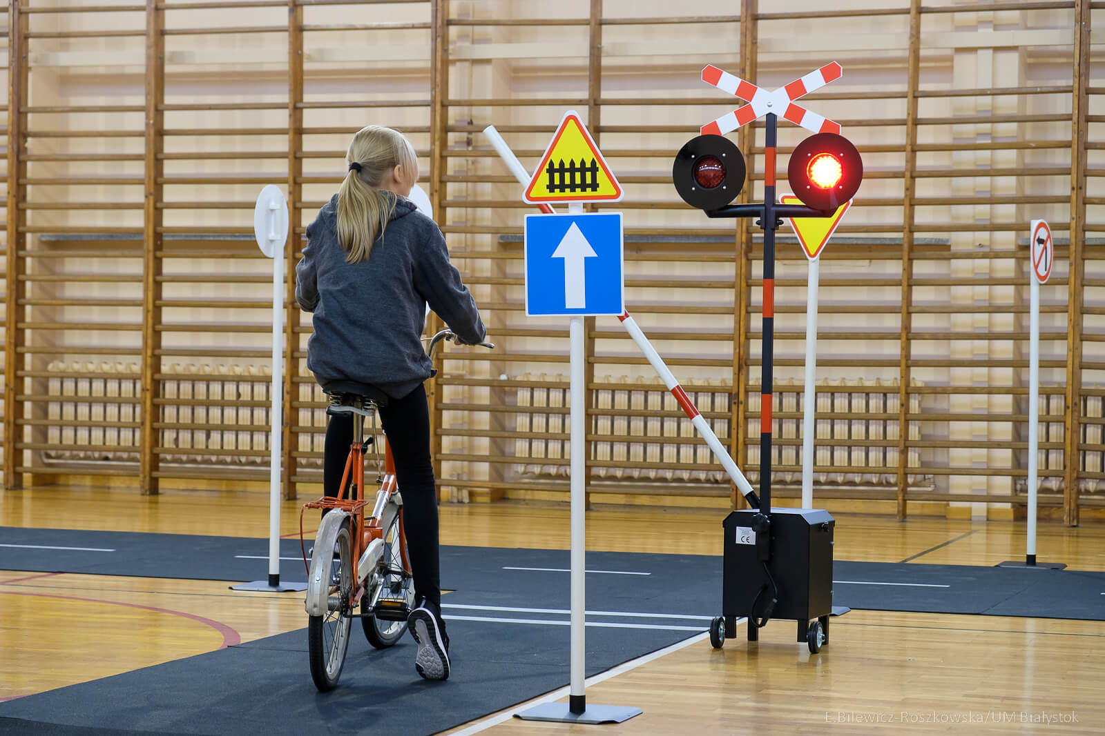 Urząd Miejski kupił mobilne miasteczka rowerowe do 10 białostockich szkół