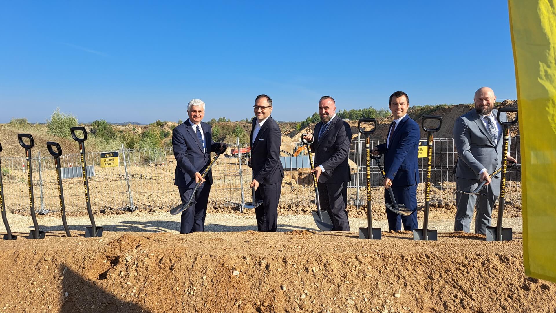 Rozpoczęła się budowa odcinka trasy S19 Haćki-Bielsk Podlaski Zachód