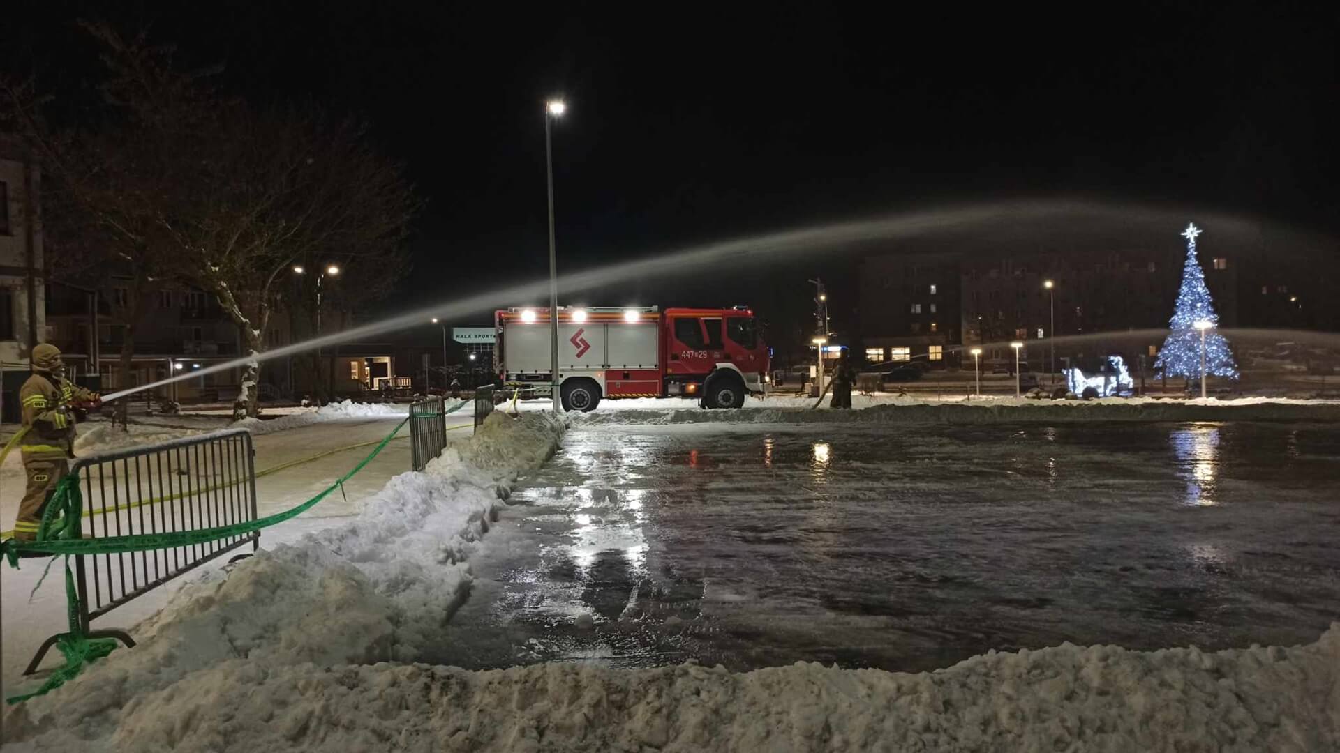 W Kolnie powstaje lodowisko