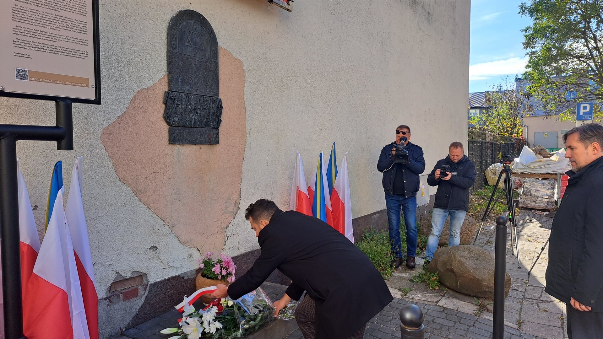 W Łomży upamiętniono ofiary likwidacji miejscowego getta