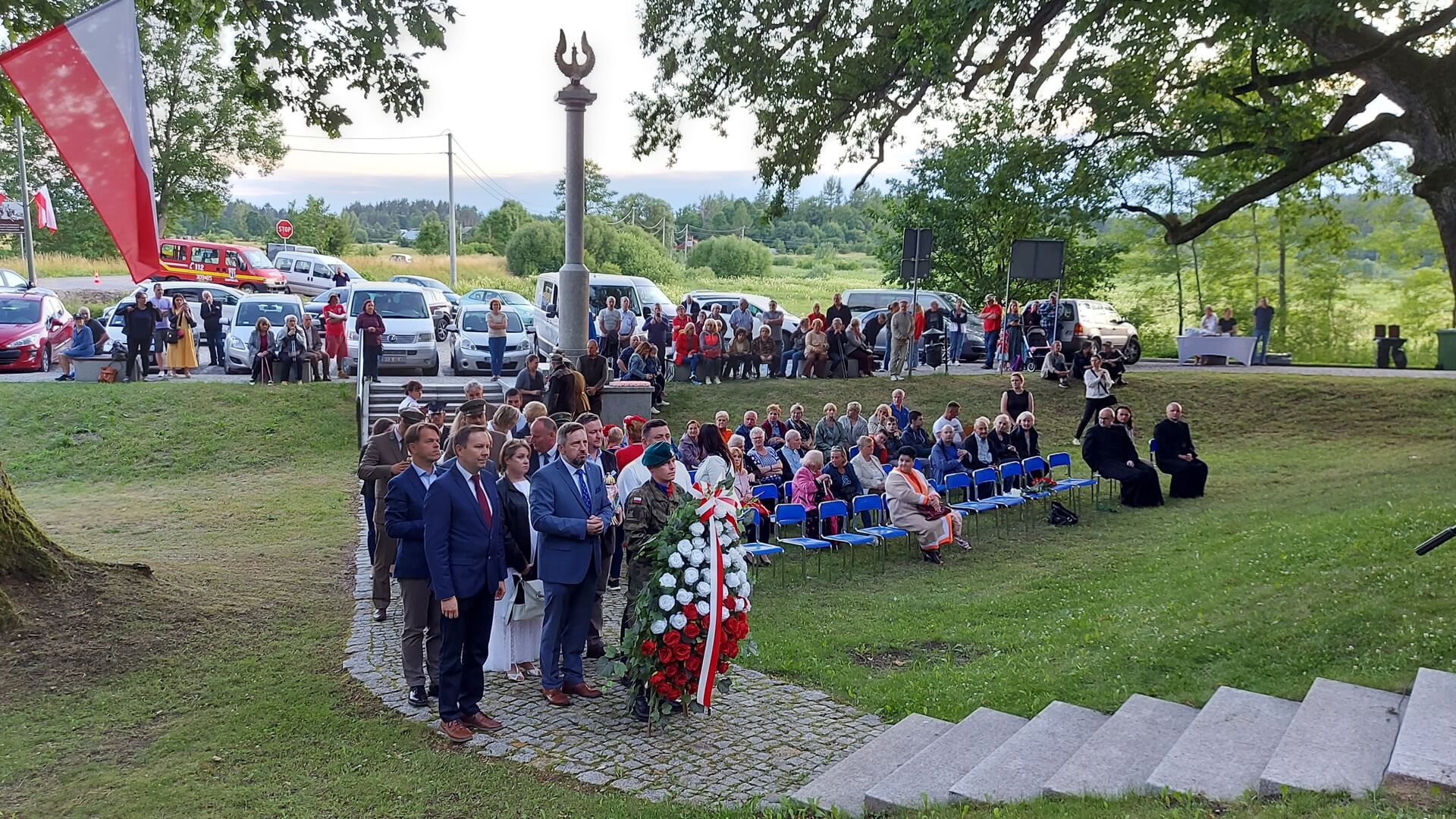 Mieszkańcy i władze regionu uczcili pamięć poległych w bitwie pod Sokołdą