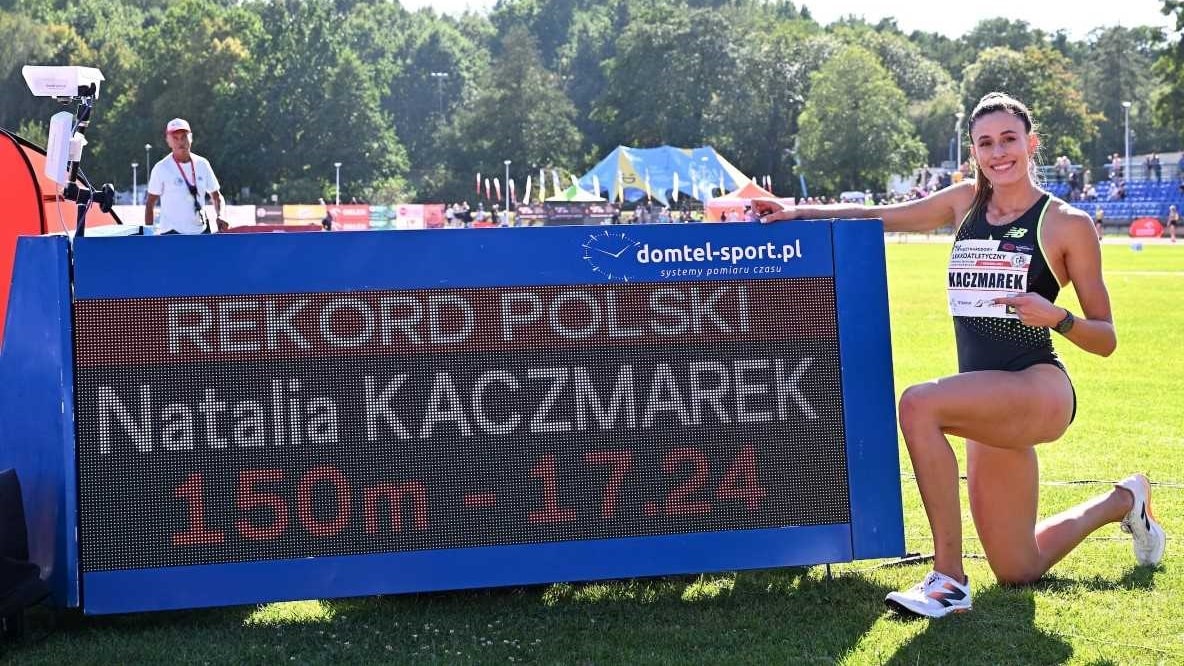 Natalia Kaczmarek z kolejnym rekordem Polski! Najszybsza Polka zakończyła sezon z przytupem