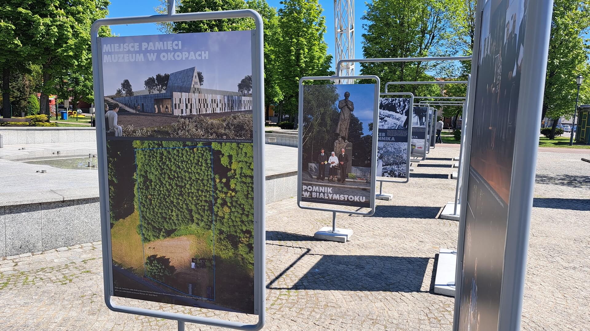 W Suchowoli można zobaczyć wystawę plenerową poświęconą bł. księdzu Jerzemu Popiełuszce