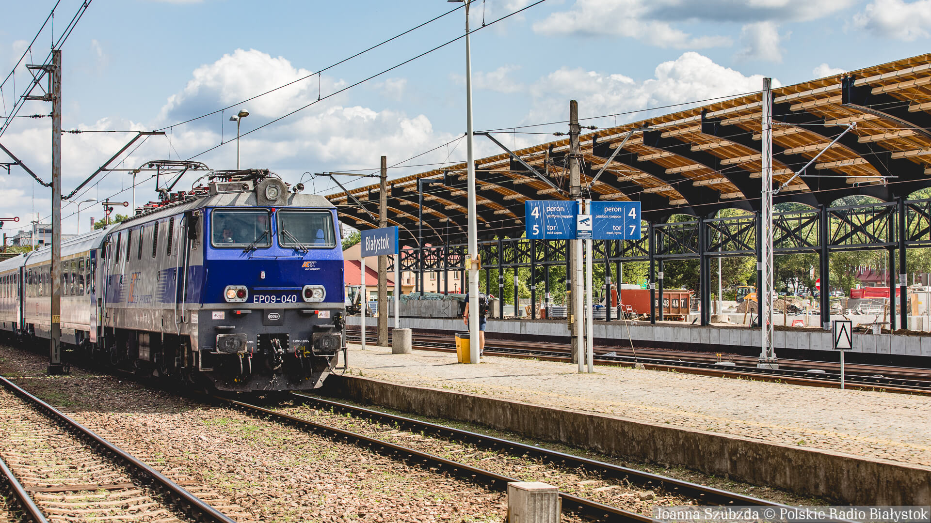 Przebudowa linii kolejowej Rail Baltica z Czyżewa do Białegostoku - na stacjach Białystok i Łapy trwają największe prace