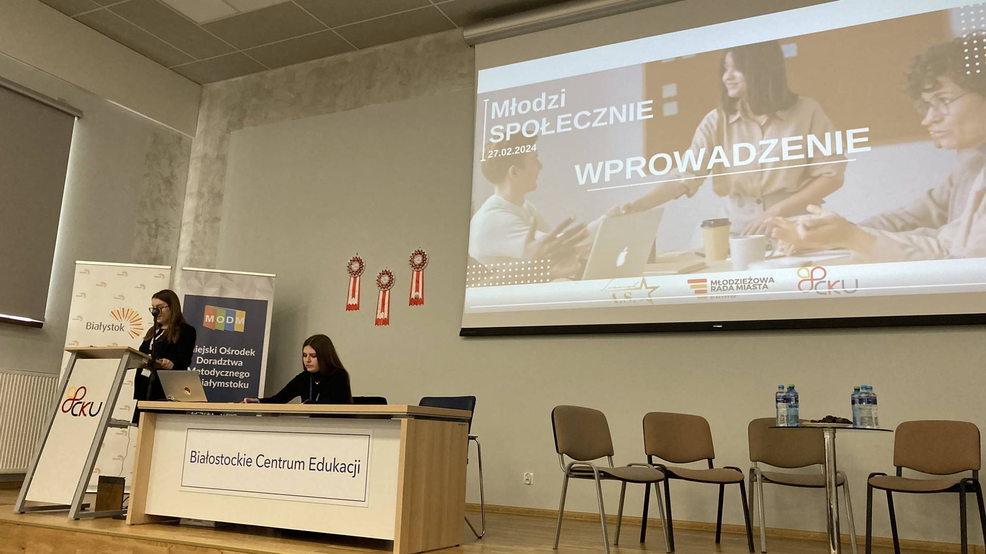Młodzieżowa Rada Miasta Białystok zorganizowała panel dyskusyjny "Młodzi społecznie"