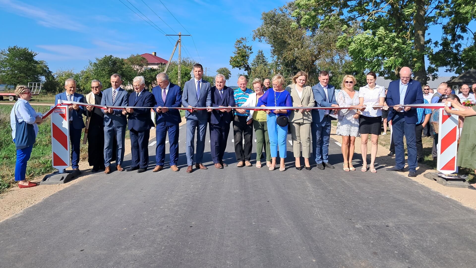 W powiecie sejneńskim otwarto dwa odcinki dróg