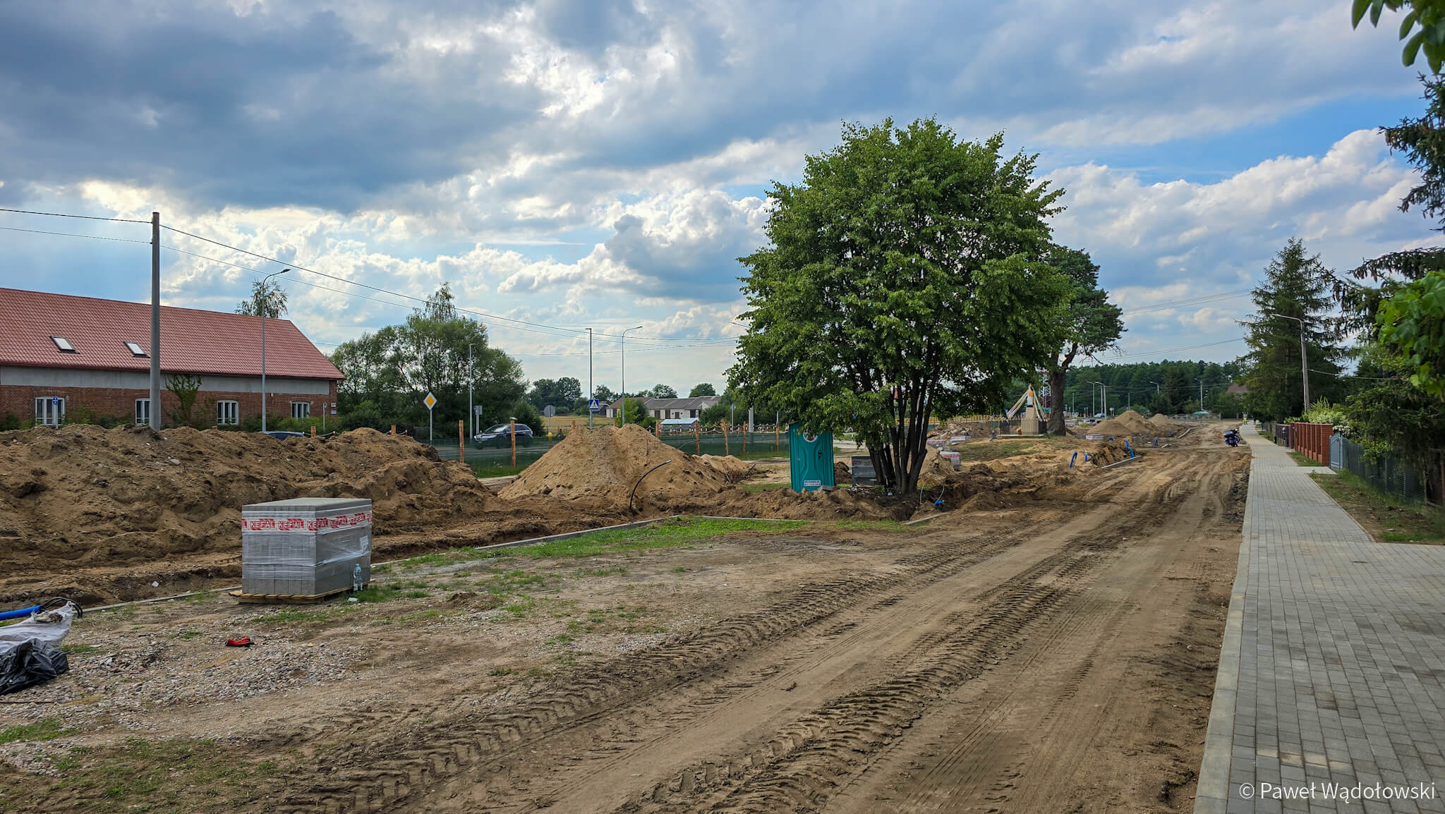 Na tę inwestycję mieszkańcy czekali od lat. W Zbrzeźnicy pod Zambrowem powstaje park