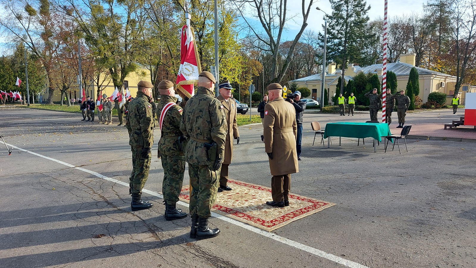 Płk Sławomir Kocanowski pożegnał się z żołnierzami 1. Podlaskiej Brygady Obrony Terytorialnej