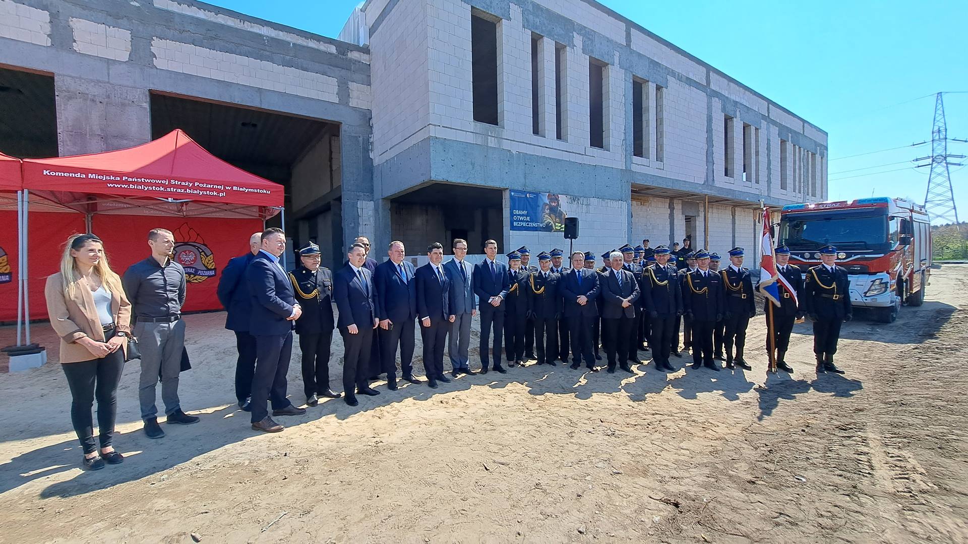 Do 2025 roku powstanie w Białymstoku nowa jednostka straży pożarnej [zdjęcia]