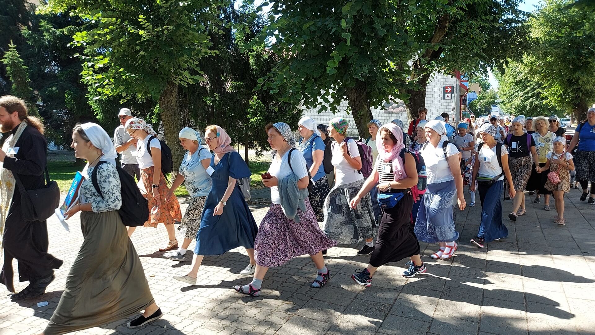 Pielgrzymi z Bielska Podlaskiego i Hajnówki wędrują do Zaleszan