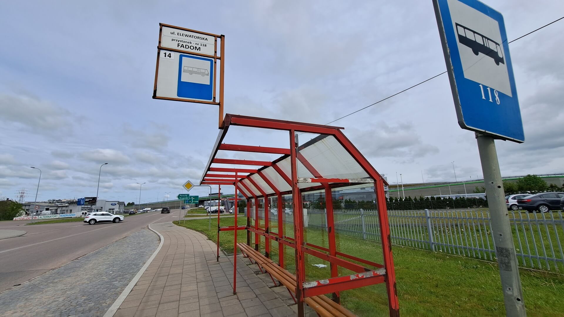 Dzięki interwencji Polskiego Radia Białystok naprawiono przystanek na ul. Elewatorskiej