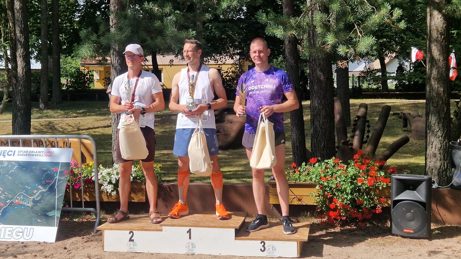 Biegacze uczcili ofiary Obławy Augustowskiej