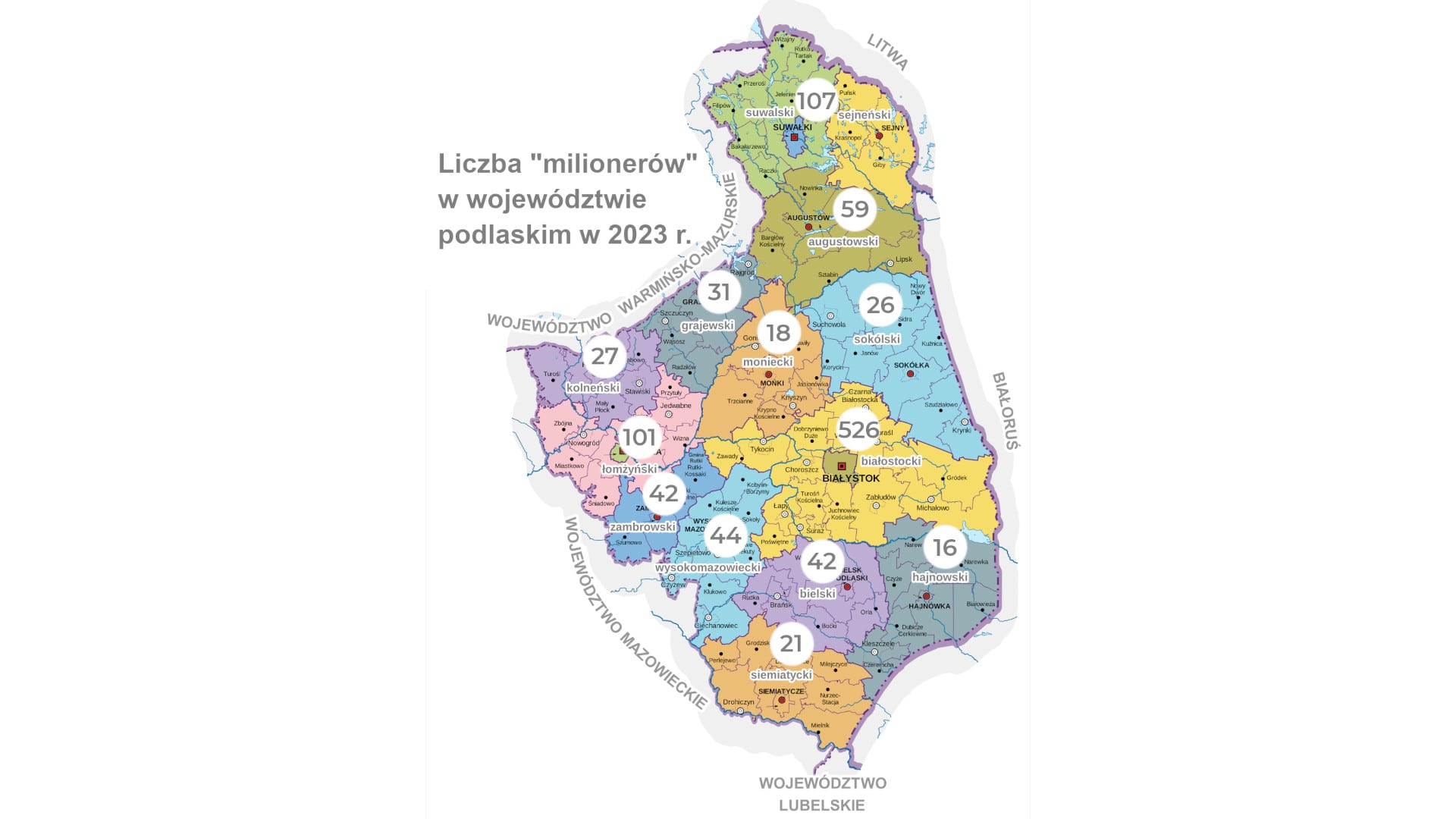Rekordzista zarobił 46 milionów - podlaska skarbówka podsumowuje kampanię PIT za ubiegły rok