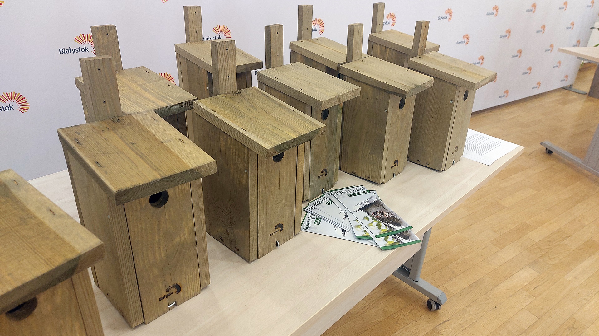 250 drewnianych domków dla ptaków trafi do białostoczan