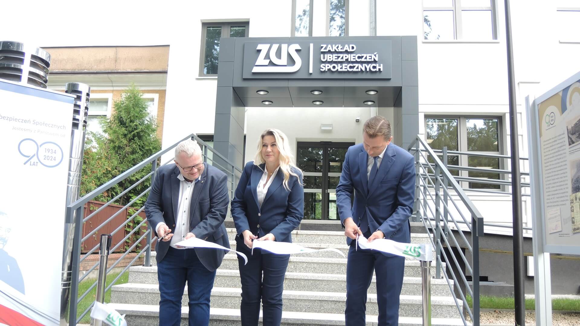 W Inspektoracie ZUS w Zambrowie otwarto nową Salę Obsługi Klienta