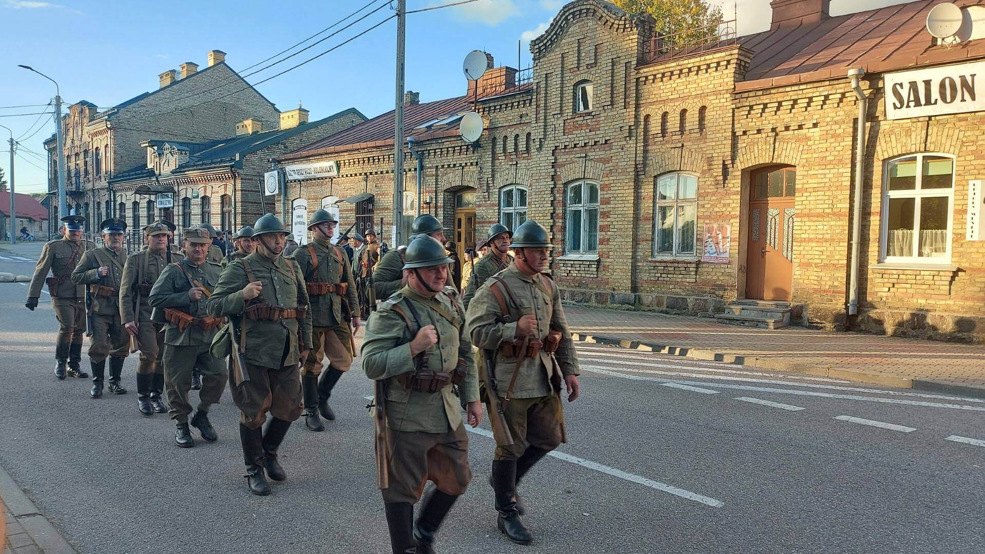 Inscenizacja historyczna "Wilno 1939" na ulicach Suwałk