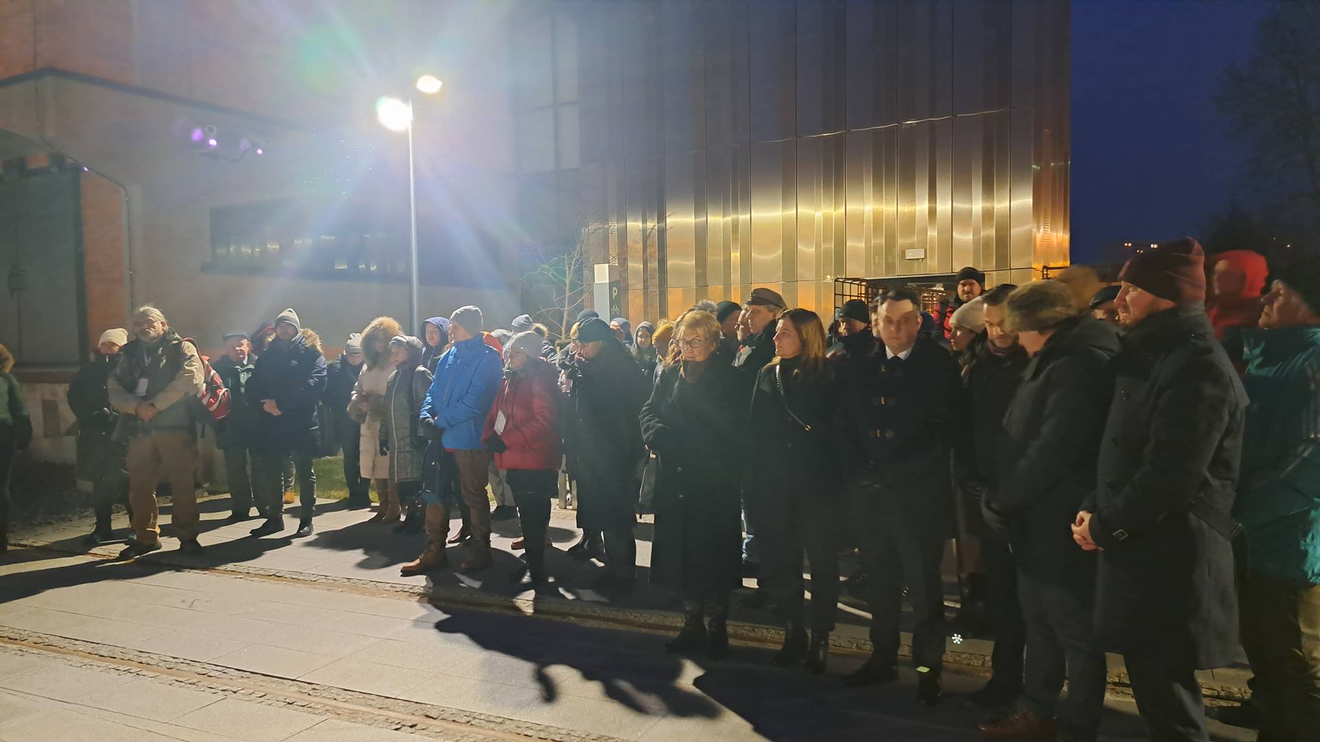 W Białymstoku zapłonęło "Światło Pamięci" w hołdzie Sybirakom