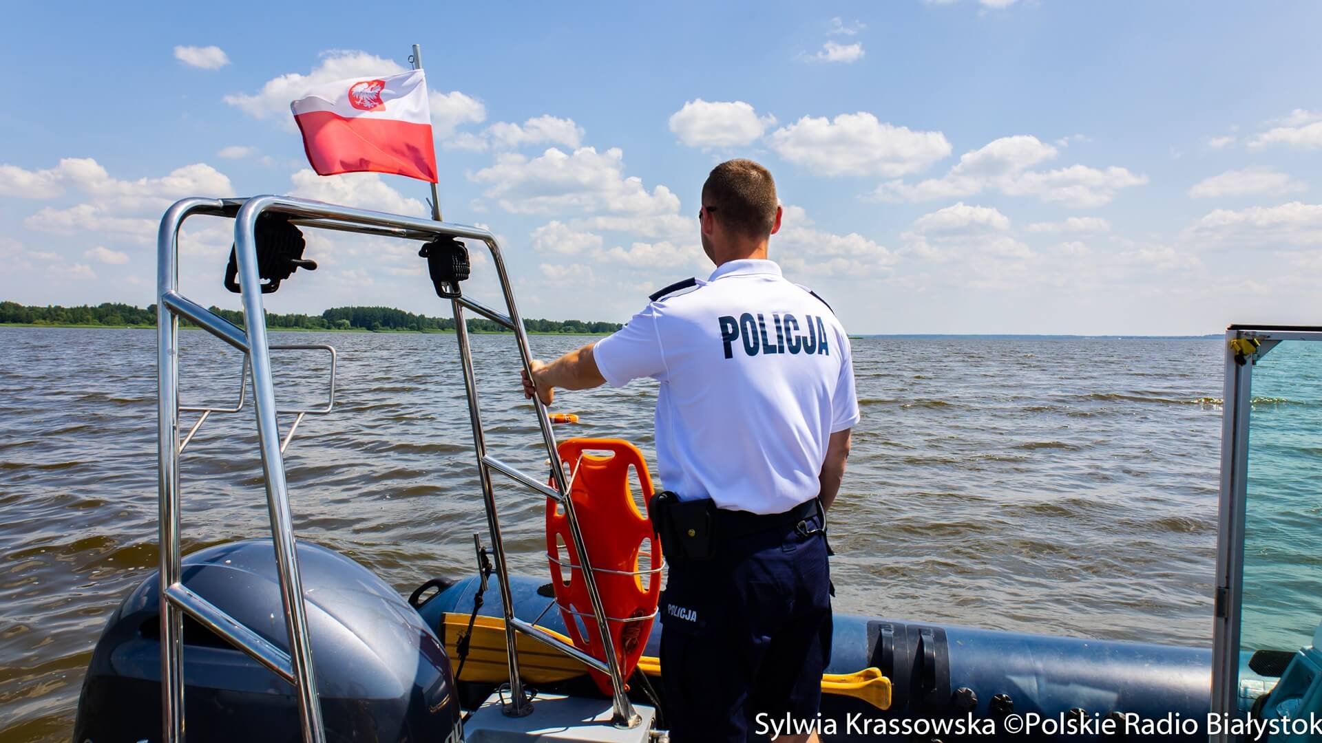 Dzięki patrolom na wodzie udało się... ugasić pożar