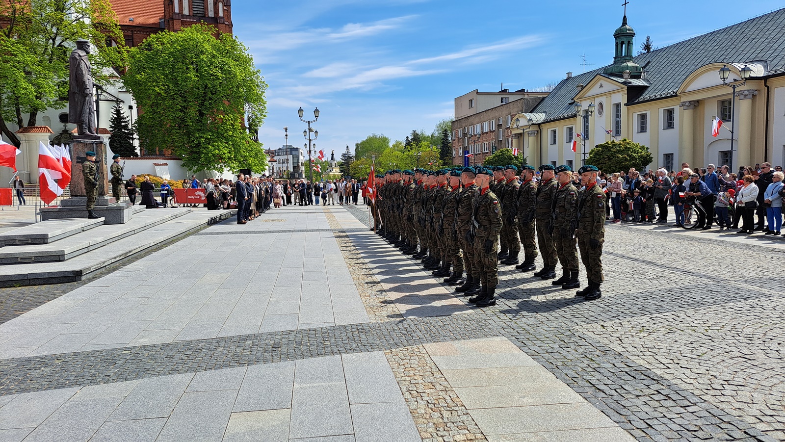 Dzień Flagi Rzeczypospolitej Polskiej - uroczystości w Podlaskiem
