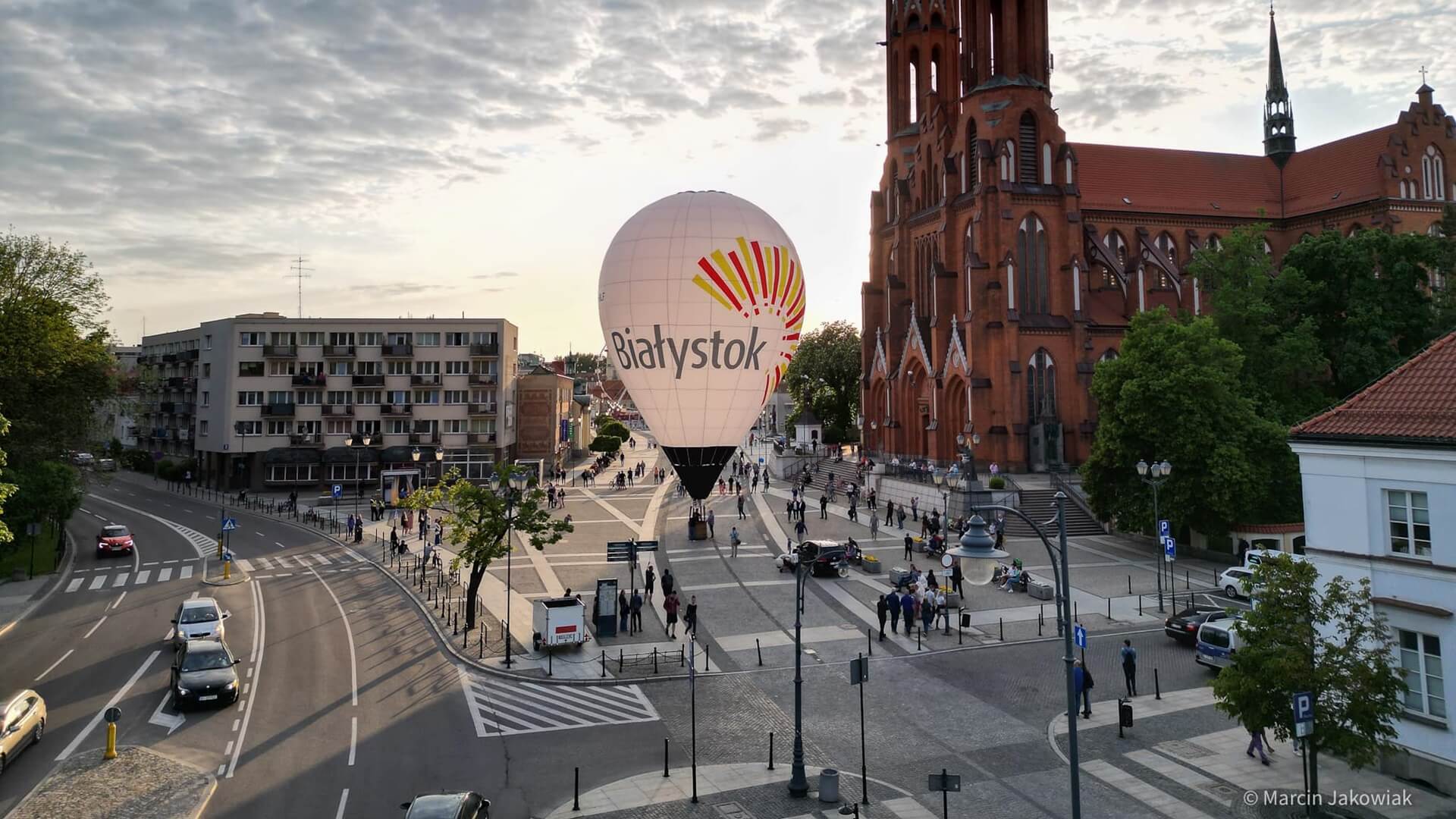 Białystok ma nowy sposób na promocję - balon sportowy