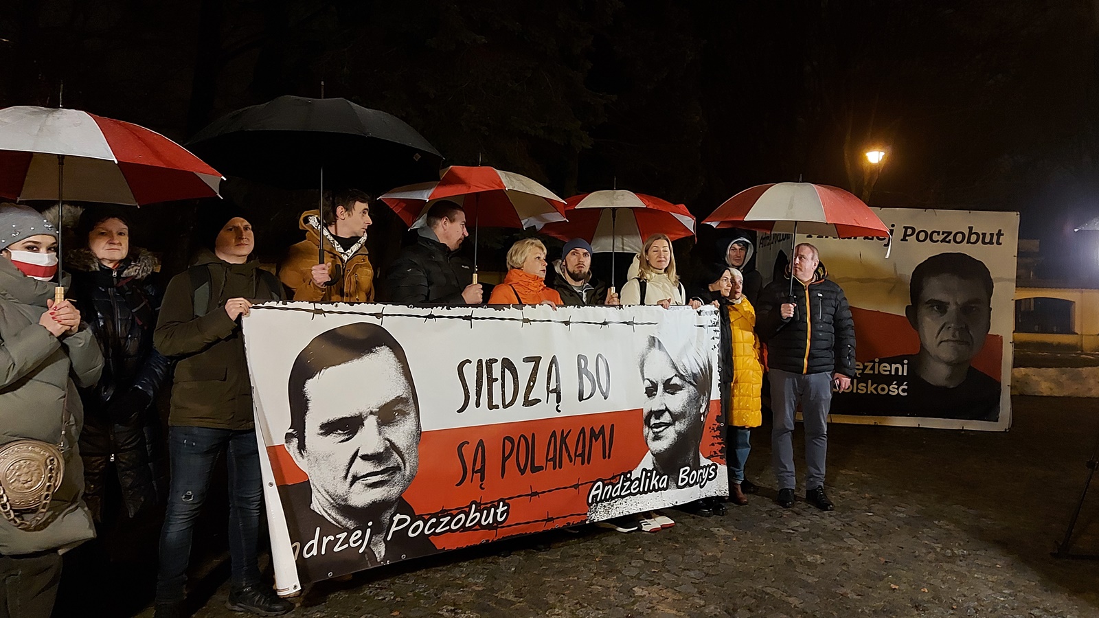 Przedświąteczna akcja solidarnościowa z prześladowanymi liderami Związku Polaków na Białorusi