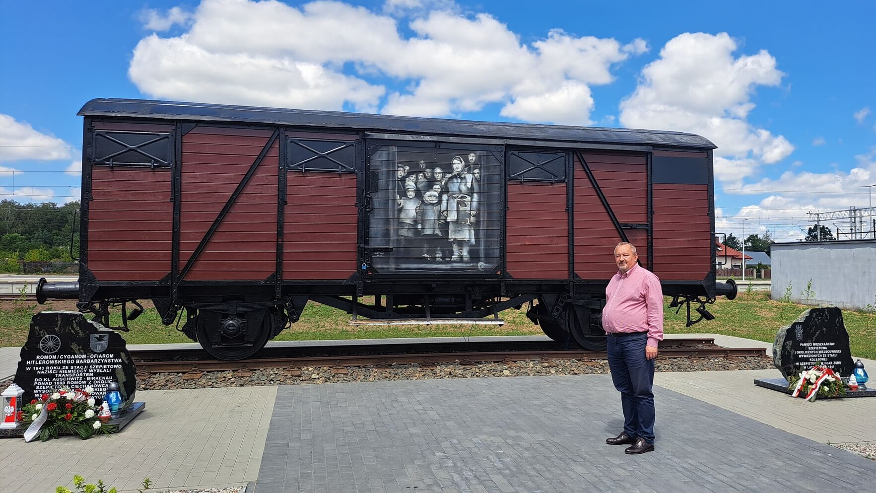 Wagon o ponurej przeszłości - miejsce pamięci w Szepietowie
