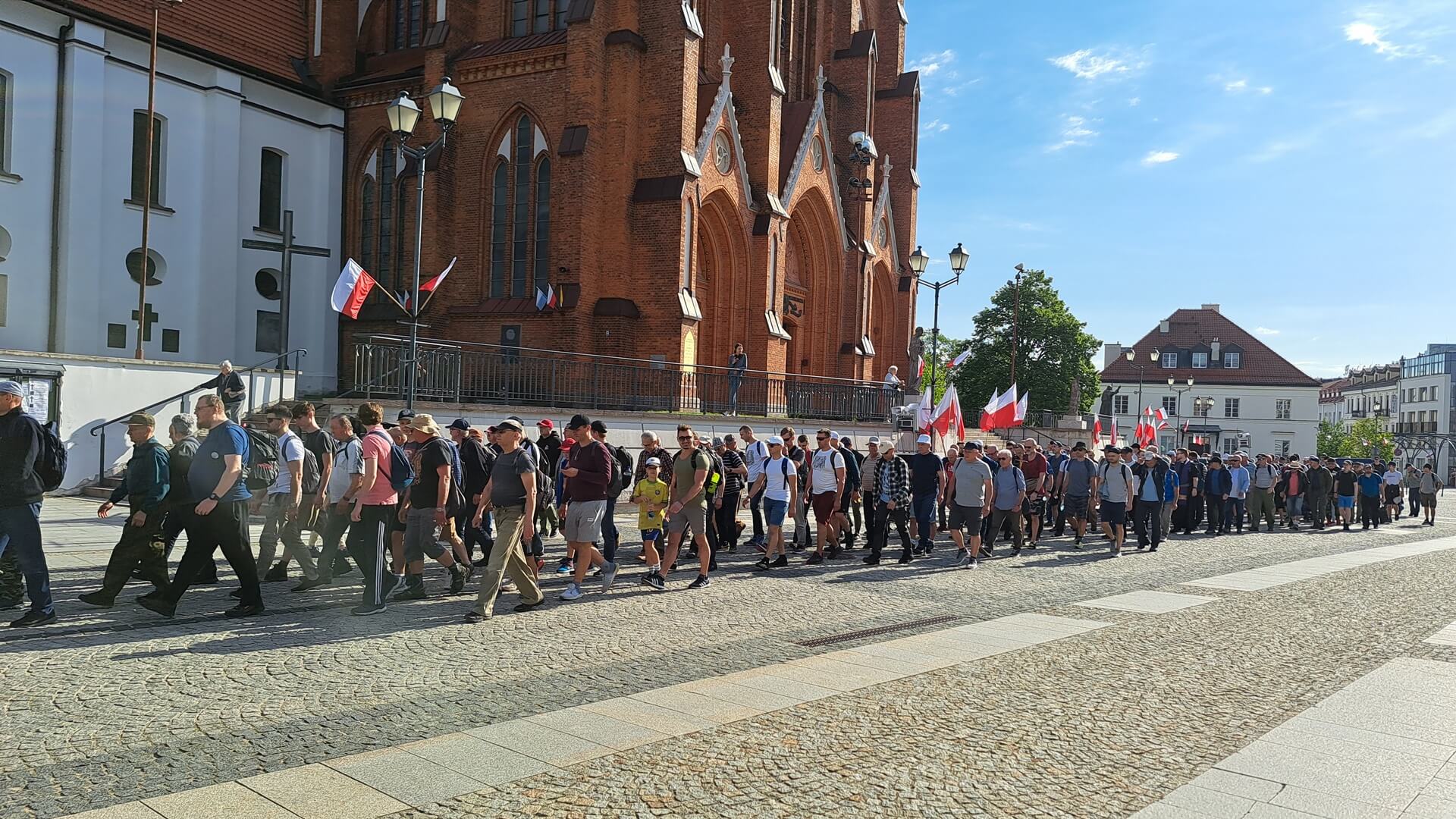Z Białegostoku wyruszyła 29. męska pielgrzymka do Krypna