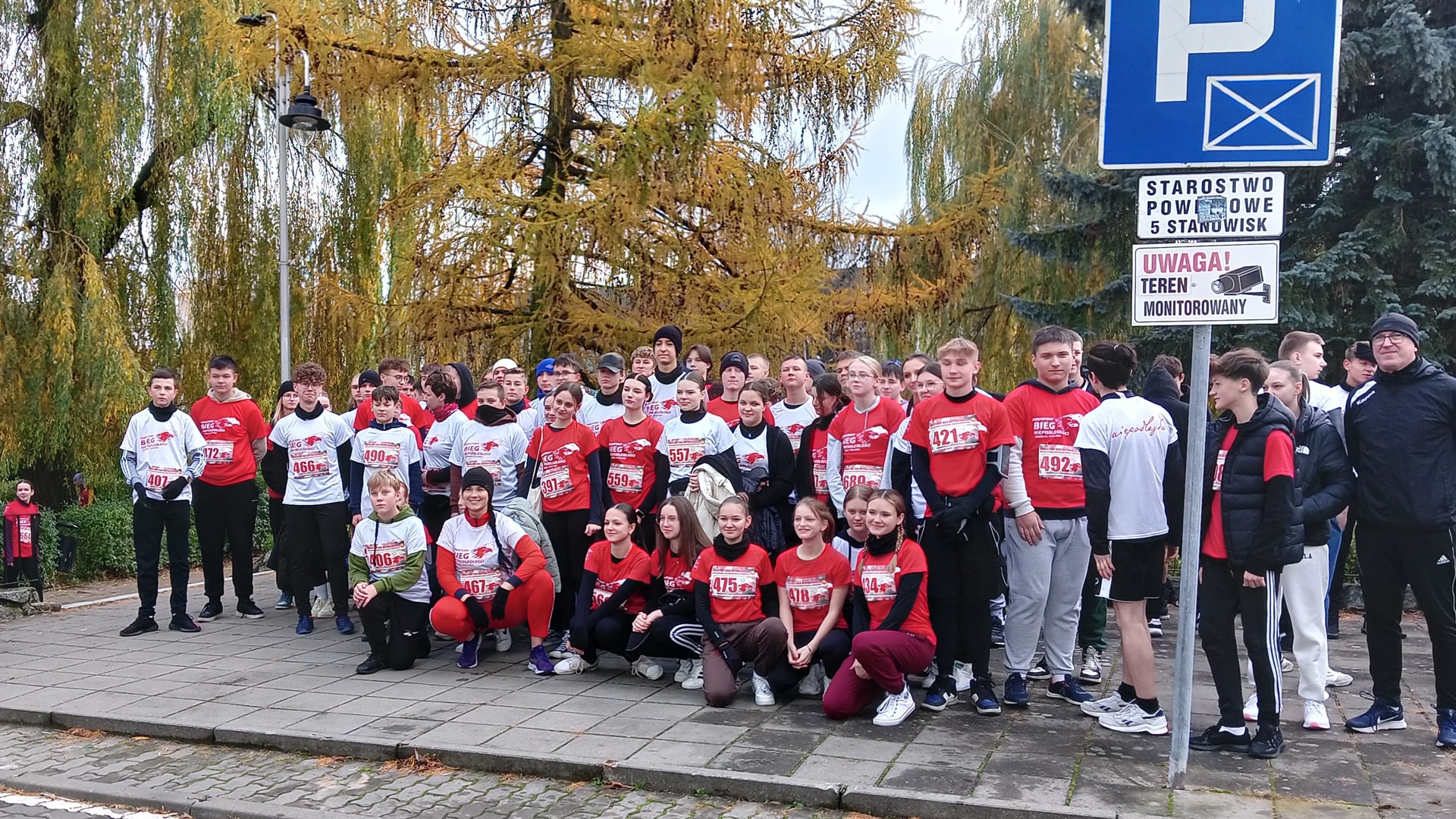 Sokółka: biegacze pobiegli z okazji 105. rocznicy odzyskania niepodległości
