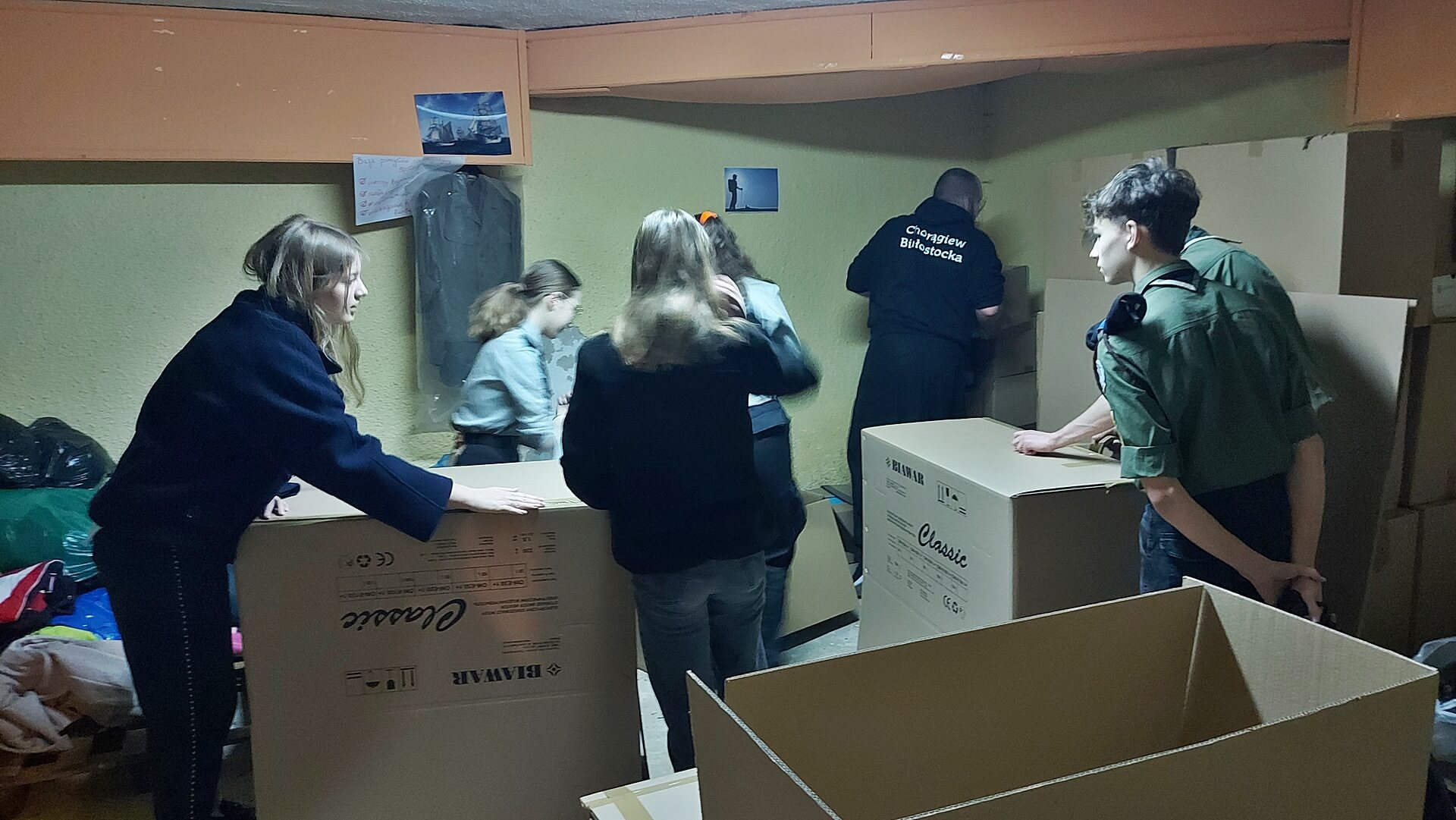 Białostoccy harcerze zebrali dary na rzecz ofiar trzęsienia ziemi w Turcji