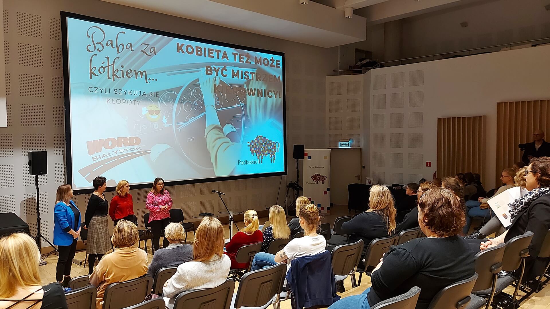 "Baba za kółkiem" - bezpłatne zajęcia dla kobiet w Białymstoku