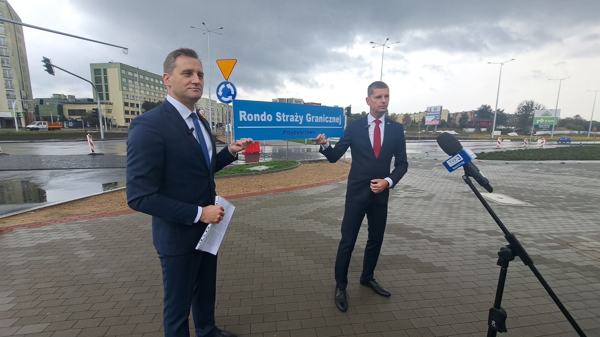 Poseł i radny PiS proponują, by nazwać jedno z białostockich rond na cześć Straży Granicznej