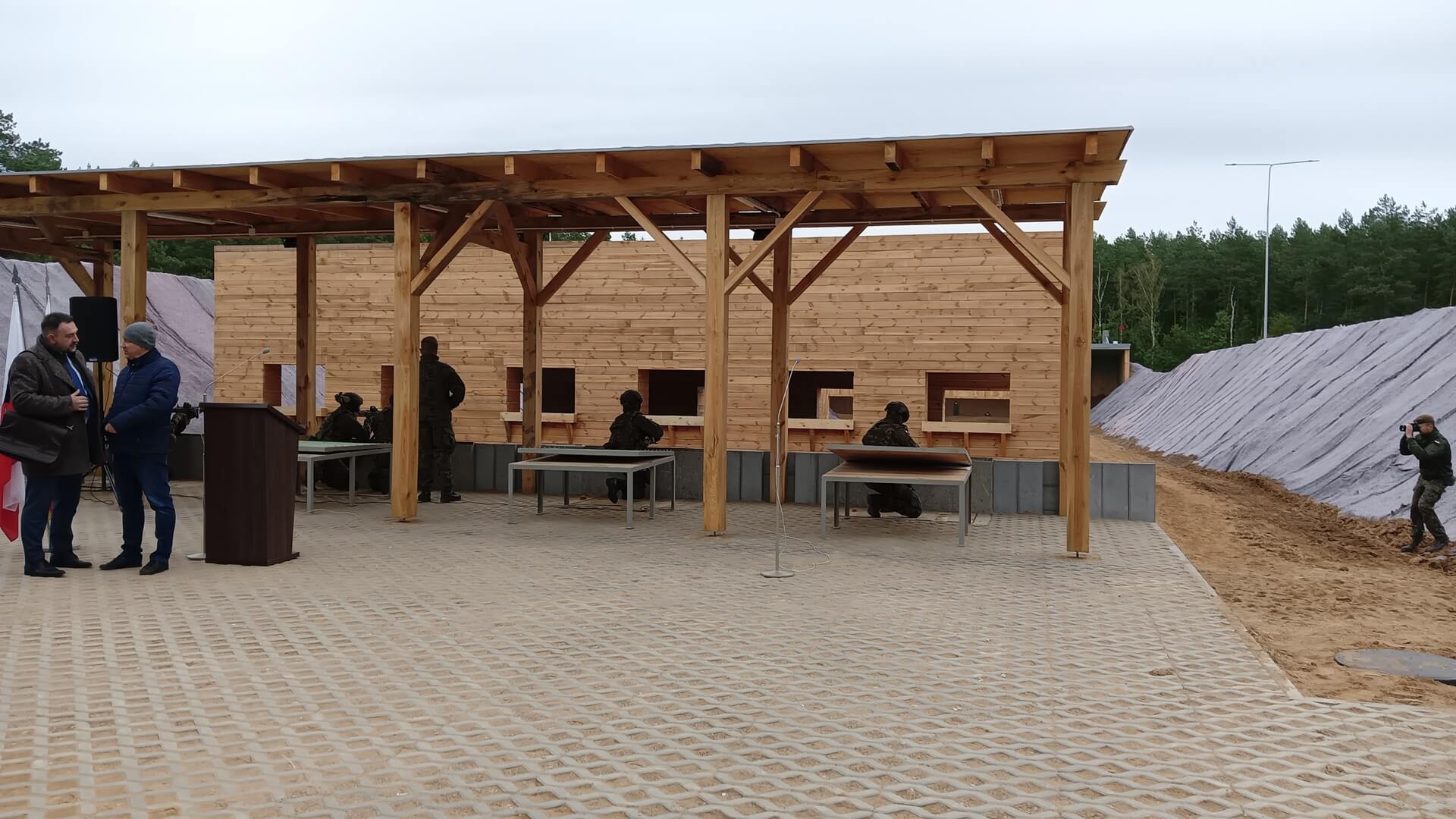 Strzelnica w Borysowszczyźnie koło Siemiatycz nie działa - wykonawca musi nanieść poprawki