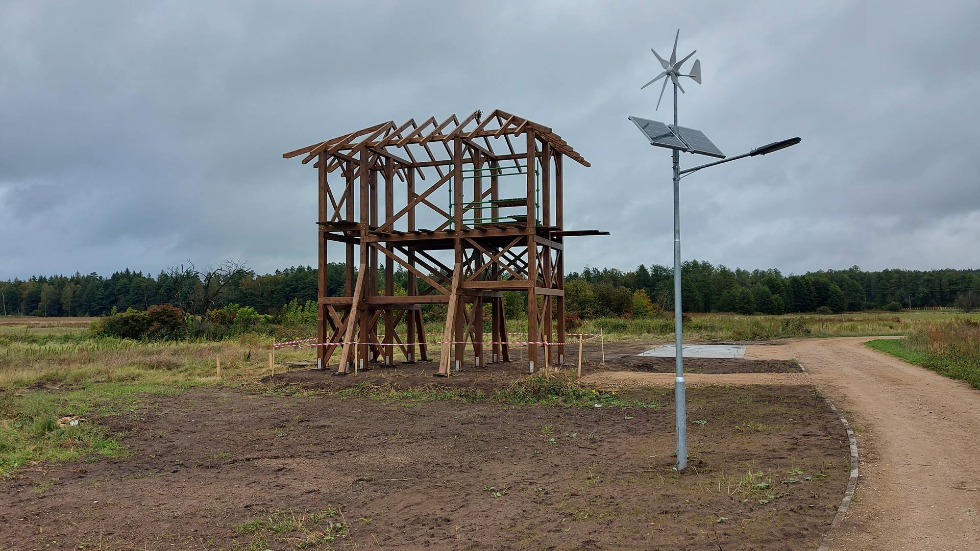 Wieża widokowa powstaje w Supraślu [wideo]