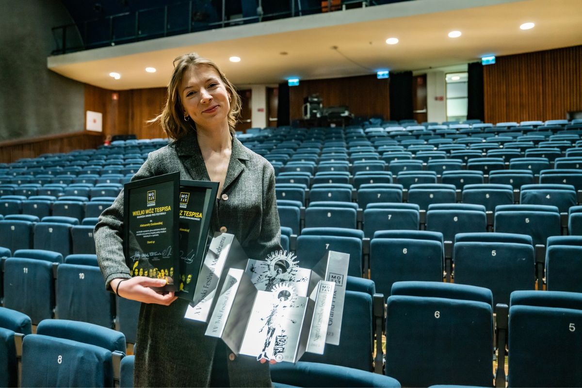 Studentka białostockiej Akademii Teatralnej laureatką Grand Prix Tyskiego Festiwalu Monodramów MoTyF