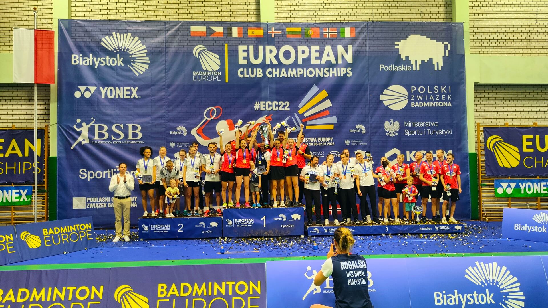 UKS Hubal Białystok Klubowym Mistrzem Europy w badmintonie